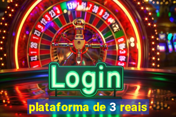 plataforma de 3 reais